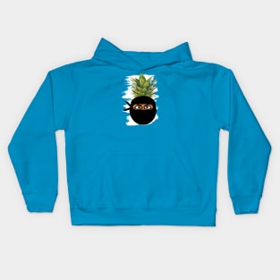 Ninja Pineapple Kids Hoodie